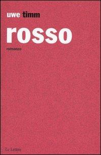 Rosso - Uwe Timm - copertina