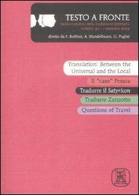 Testo a fronte. Vol. 40 - copertina