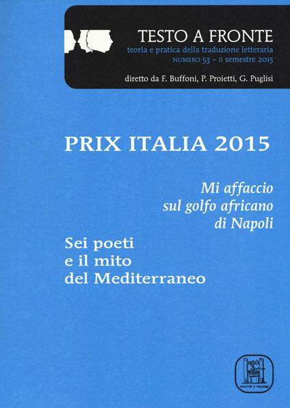 Testo a fronte. Vol. 53 - copertina
