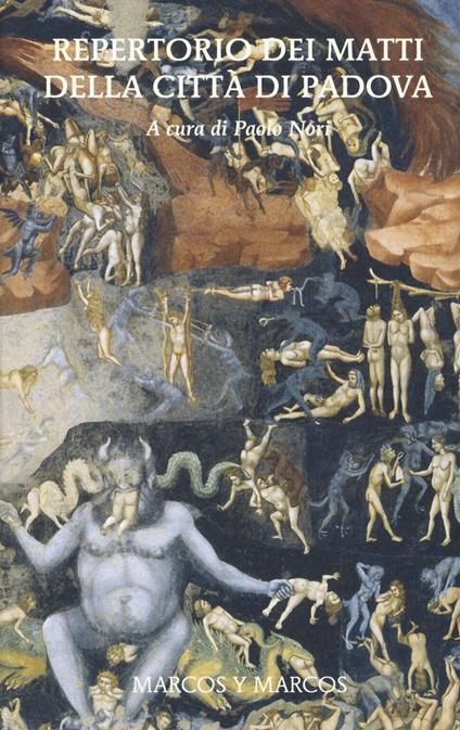 Repertorio dei matti della città di Padova - copertina