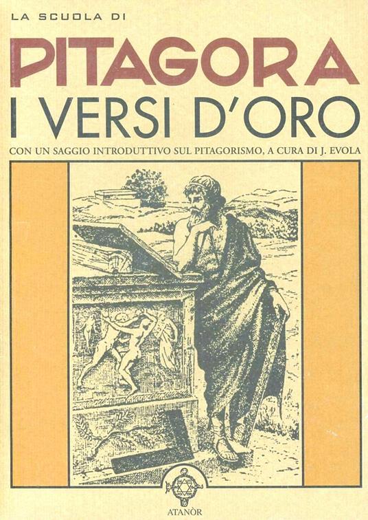 Scuola di Pitagora: I versi d'oro - copertina