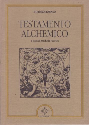 Testamento alchemico - Morieno Romano - copertina