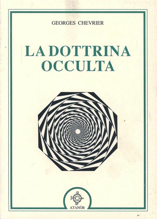 La dottrina occulta - Georges Chevrier - copertina