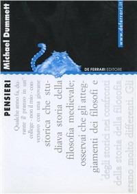 Pensieri - Michael Dummett - copertina