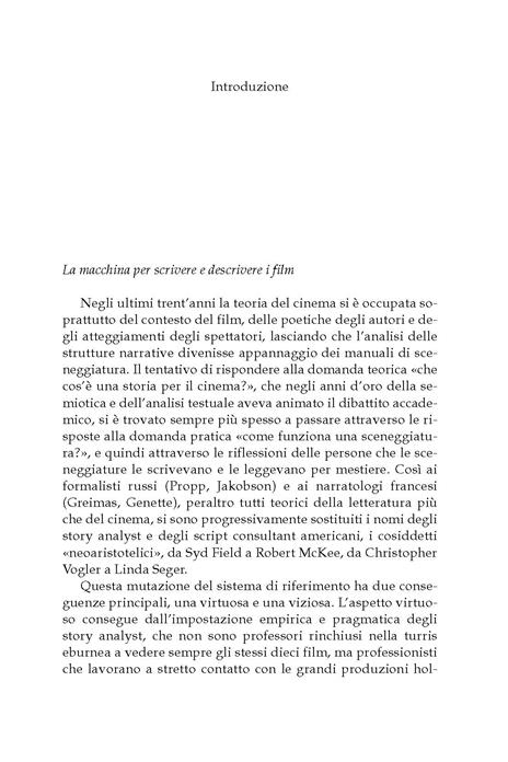 Il sistema sceneggiatura. Scrivere e descrivere i film - Luca Bandirali,Enrico Terrone - 2