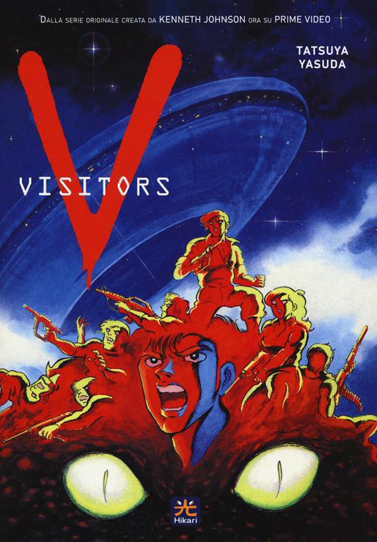 V Visitors - Tatsuya Yasuda,Kenneth Johnson - copertina