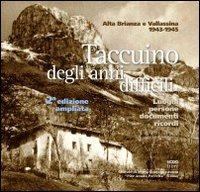Taccuino degli anni difficili. Alta Brianza e Vallassina (1943-1945) - copertina