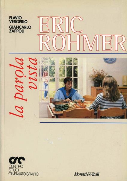 Eric Rohmer. La parola vista - copertina