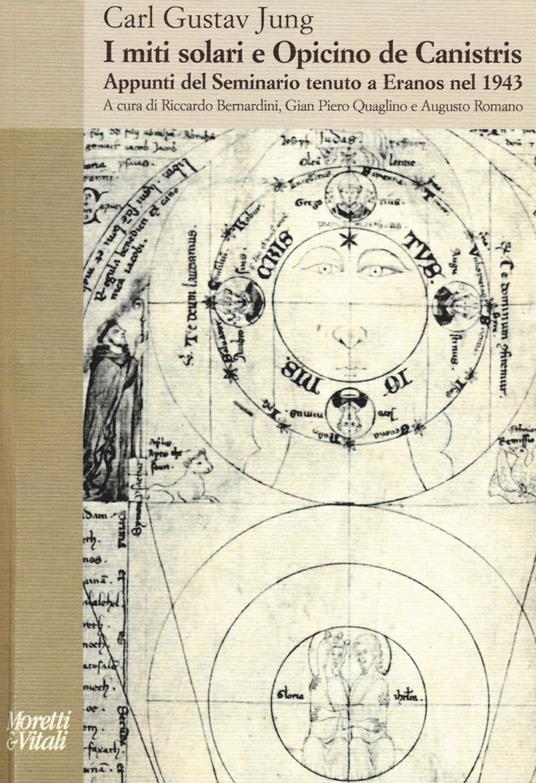 I miti solari e Opicino de Canistris. Appunti del seminario tenuto a Eranos nel 1943 - Carl Gustav Jung - copertina