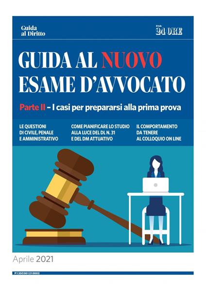 Guida al nuovo esame d'avvocato. Vol. 2: I casi per prepararsi alla prima prova - copertina