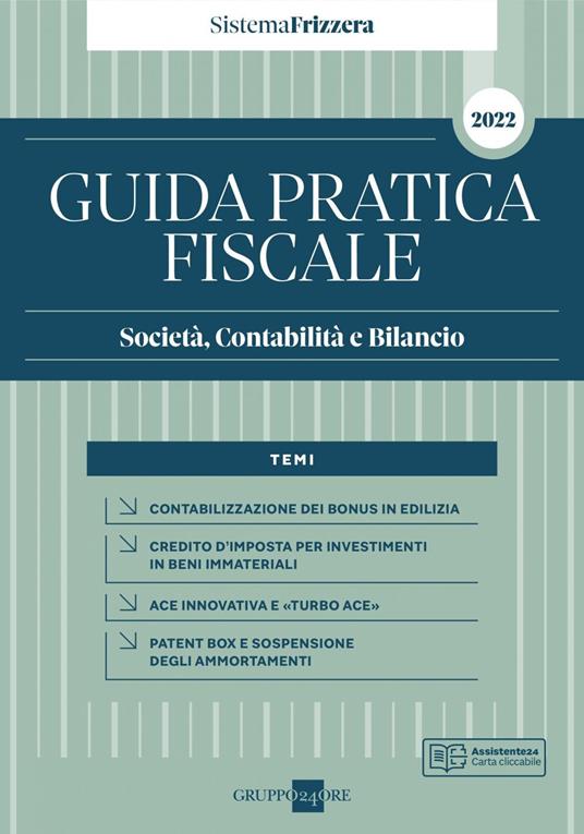 Guida pratica fiscale. Società, contabilità e bilancio 2022 - copertina
