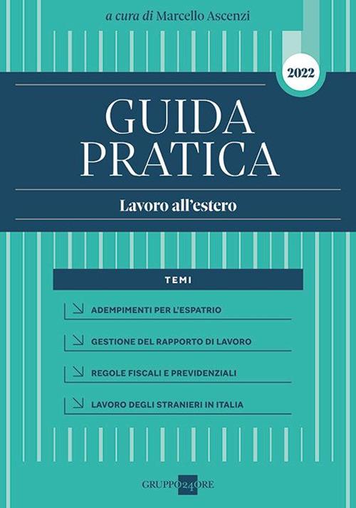 Guida pratica. Lavoro all'estero - copertina