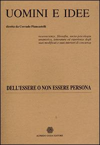 Dell'essere o non essere persona. Vol. 6 - copertina