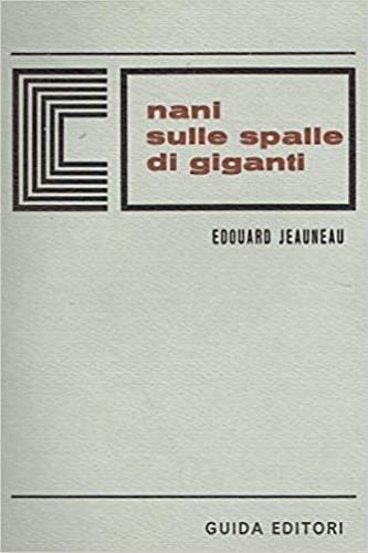 Nani sulle spalle di giganti - Edouard Jeauneau - copertina