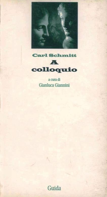 A colloquio - Carl Schmitt - copertina