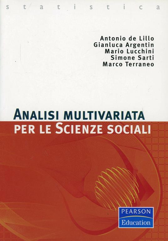 Analisi multivariata per le scienze sociali - A. De Lillo - copertina