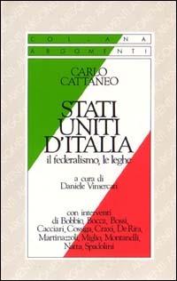 Stati Uniti d'Italia - Carlo Cattaneo - copertina