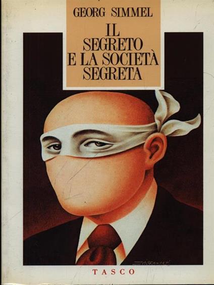 Il segreto e la società segreta - Georg Simmel - copertina