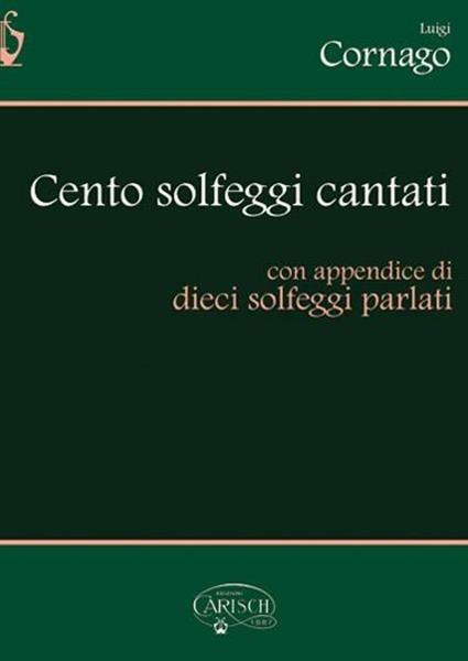 Cento solfeggi cantati -  Luigi Cornago - copertina