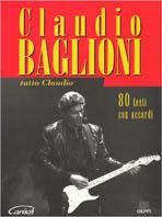 Claudio baglioni 80 testi con accor - copertina