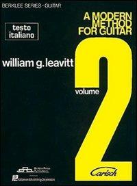 A Modern method for guitar. Vol. 2 - William Leavitt - copertina