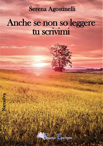 Anche se non so leggere tu scrivimi - Serena Agostinelli - copertina
