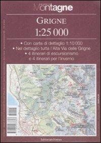 Grigne. Con carta 1:25.000 - copertina