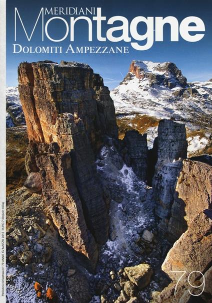 Dolomiti ampezzane. Con Carta geografica ripiegata - copertina