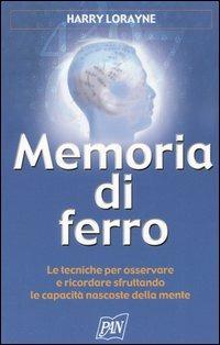 Memoria di ferro - Harry Lorayne - copertina