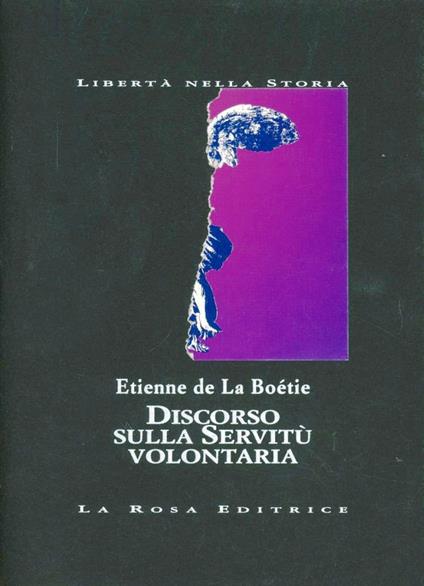 Discorso sulla servitù volontaria - Étienne de La Boëtie - copertina