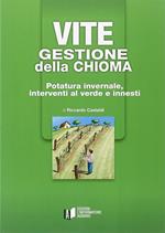 Vite. Gestione della chioma. Potatura invernale, interventi al verde e innesti