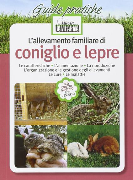 L' allevamento familiare di coniglio e lepre - Cristiano Papeschi - copertina