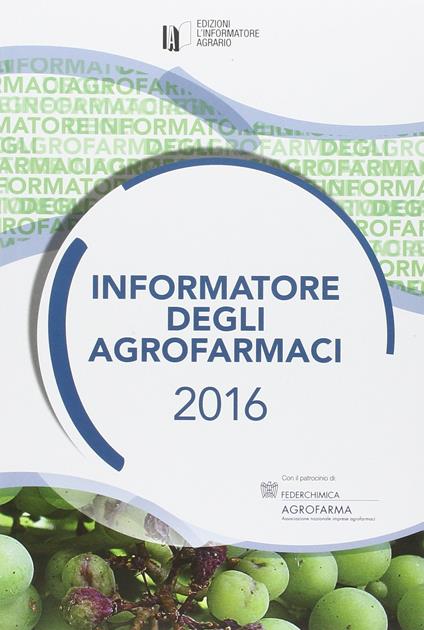 Informatore degli agrofarmaci 2016 - copertina