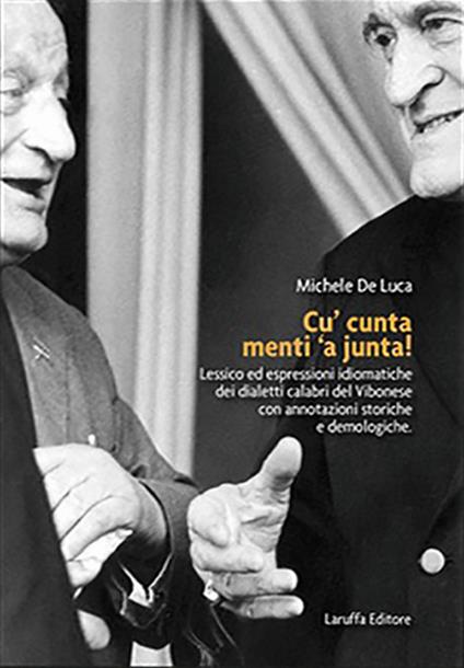 Cu' cunta menti 'a junta! Lessico ed espressioni idiomatiche dei dialetti calabri del Vibonese con annotazioni storiche e demologiche - Michele De Luca - copertina