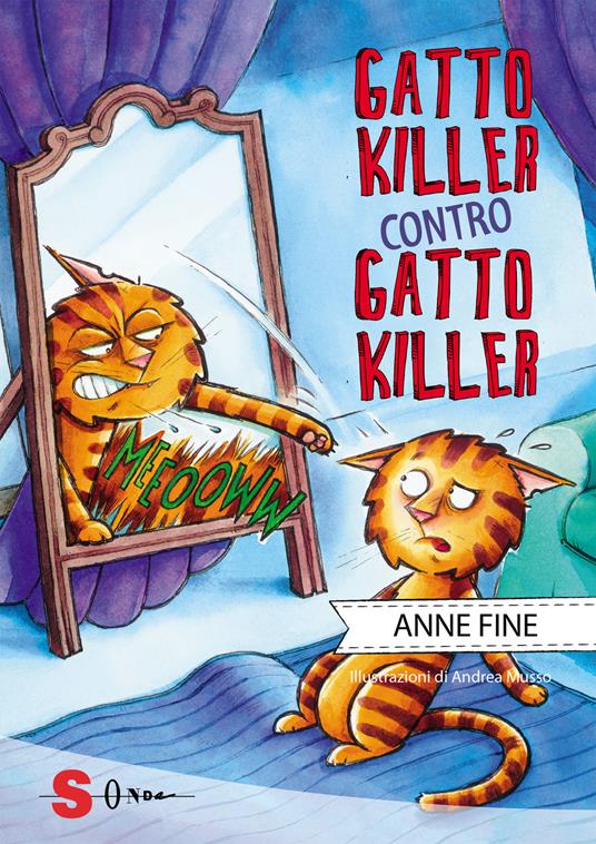 Gatto killer contro gatto killer - Anne Fine - copertina