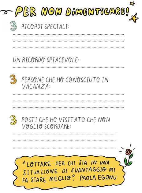 Il mio diario per l'estate. Racconta le tue vacanze per renderle indimenticabili - Michela Negri - 3