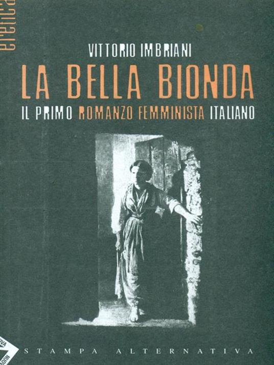 La bella bionda - Vittorio Imbriani - copertina