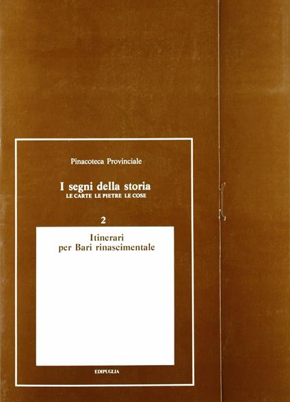Itinerari per Bari rinascimentale - copertina