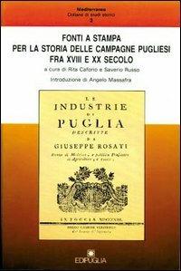 Fonti a stampa per la storia delle campagne pugliesi fra XVIII e XX secolo - copertina