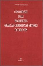 Concordanze delle Inscriptiones gr. Christianae veteres occidentis