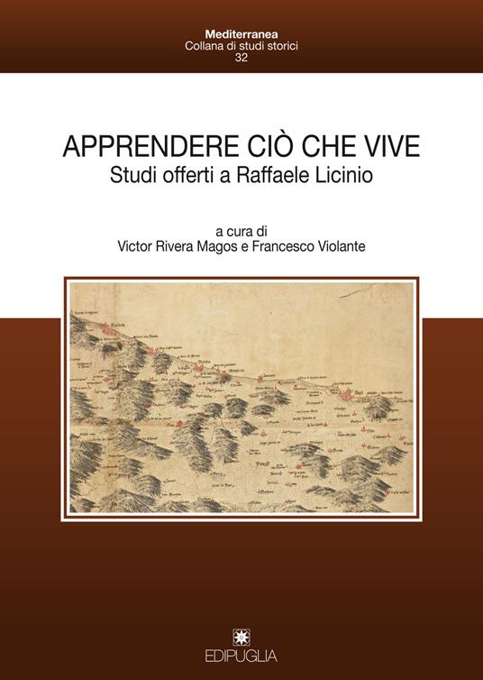 Apprendere ciò che vive. Studi offerti a Raffaele Licinio - copertina