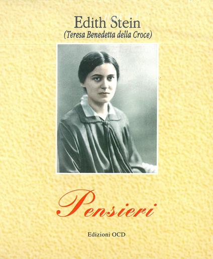 Pensieri «Dove sei». Con CD - Edith Stein - copertina