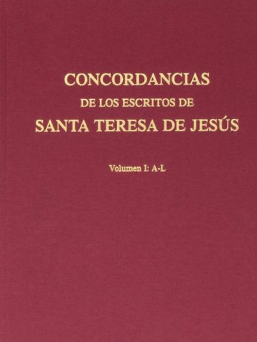 Concordancias de los escritos de santa Teresa de Jesús - copertina