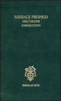 Messale proprio dell'Ordine carmelitano - copertina