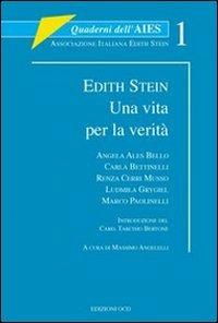 Edith Stein. Una vita per la verità - copertina