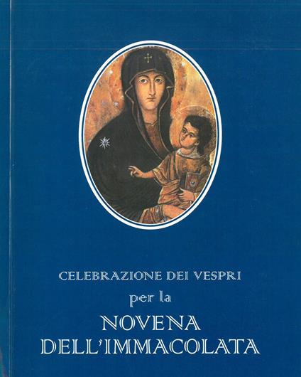 Celebrazione dei vespri per la novena dell'Immacolata - copertina