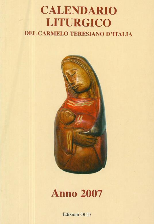 Calendario liturgico 2007 - copertina
