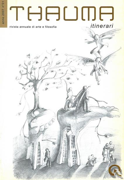 Thauma. Rivista annuale di arte e filosofia (2007). Vol. 1: Itinerari - copertina