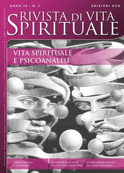 Rivista di vita spirituale (2014). Vol. 3: Vita spirituale e psicoanalisi. - copertina