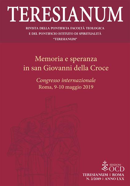 Teresianum (2019). Vol. 2 - copertina